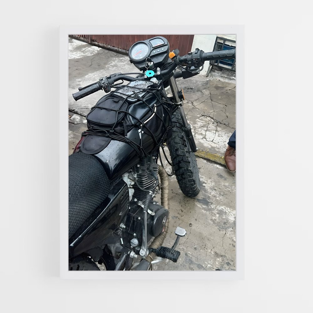 Poster Fly élégant – affiche Piaggio (vue 3)